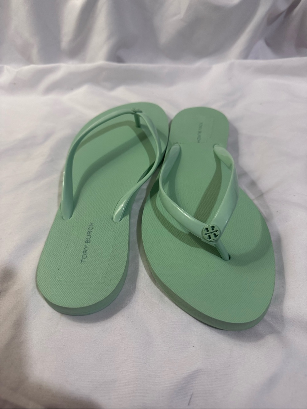 Tory Burch Chelsea Flip Flops W/Size 10 - Picture 4 of 8